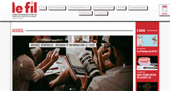 Desktop Screenshot of le-fil.org